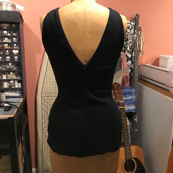 Sweet 80’s knit tank top with chains - Picture 3 of 3